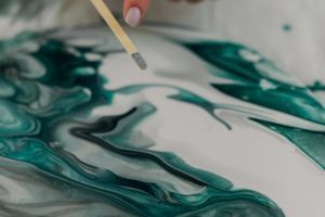 Малювання в техніці Fluid Art: Унікальний Світ Створень фото