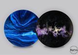 "Сімейний 2 в 1"&ndash; подарунковий набір для творчості Fluid Art (рідкий акрил) 2 основи 30 см 1669473865555 фото