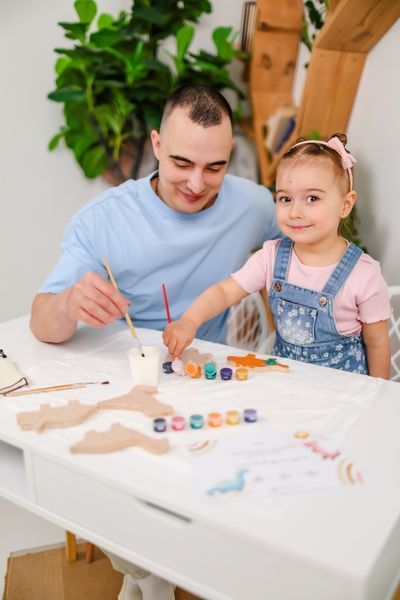 Gift set of wooden coloring toys "Sea Friends"